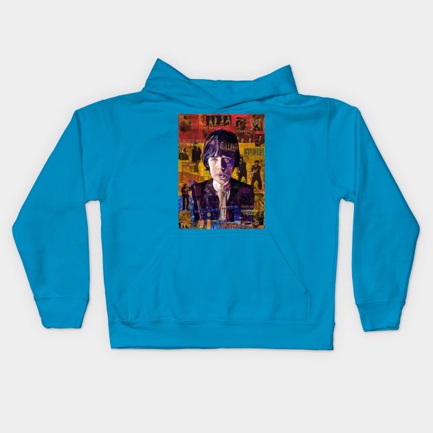 Rock and Roll  band RS Kids Hoodie by Raybomusic01